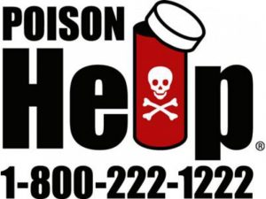 Poison Control Center 800-222-1222 American SPCC