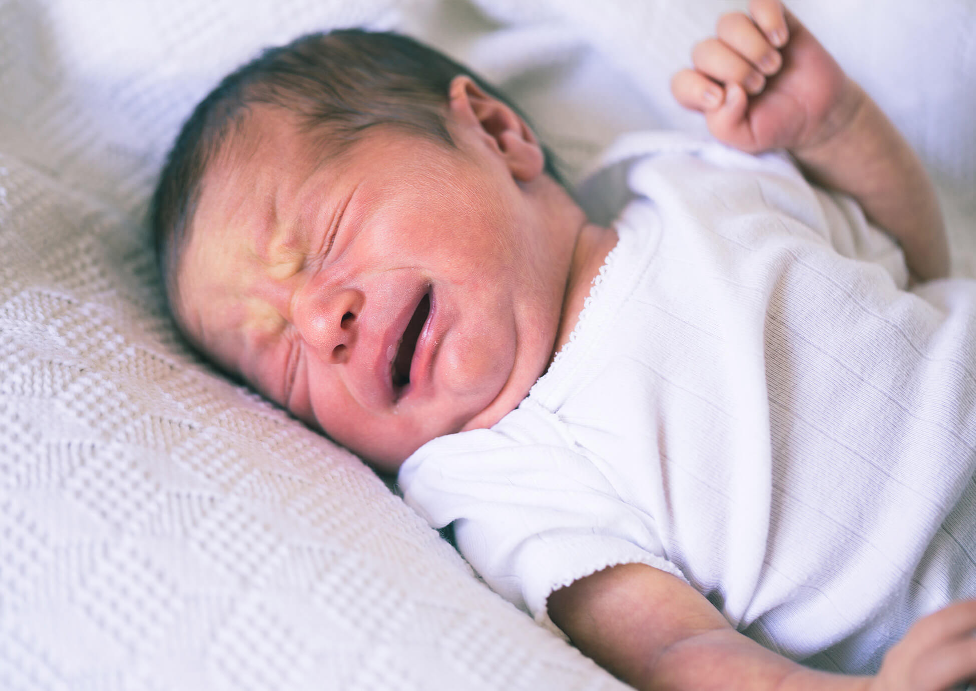 baby crying - shaken baby syndrome prevention